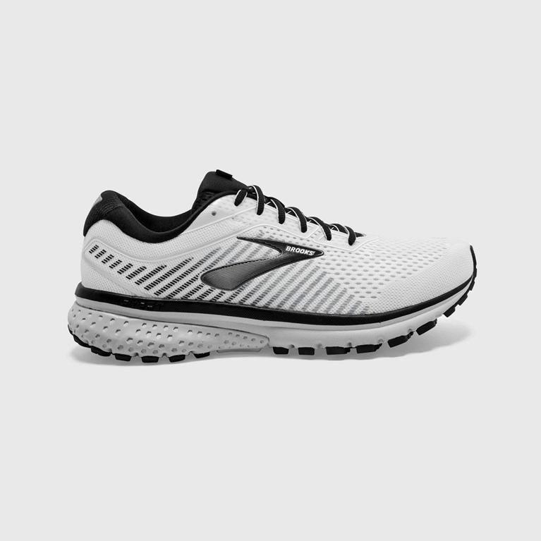 Brooks Ghost 12 Hardloopschoenen voor Heren Wit (BPNHD-5846)